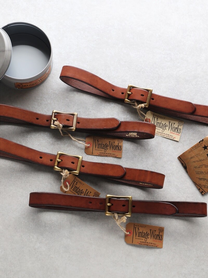 Vintage Works ヴィンテージワークス Leather belt レザーベルト DH5679