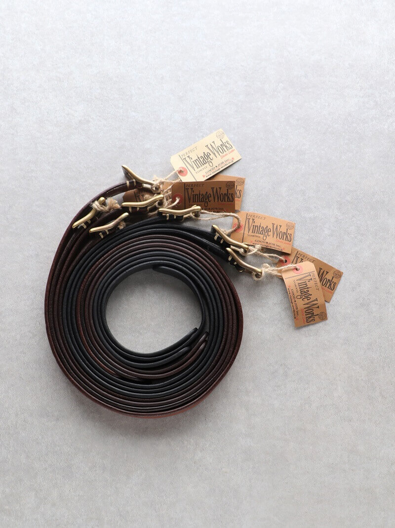 Vintage Works ヴィンテージワークス Leather belt レザーベルト DH5679