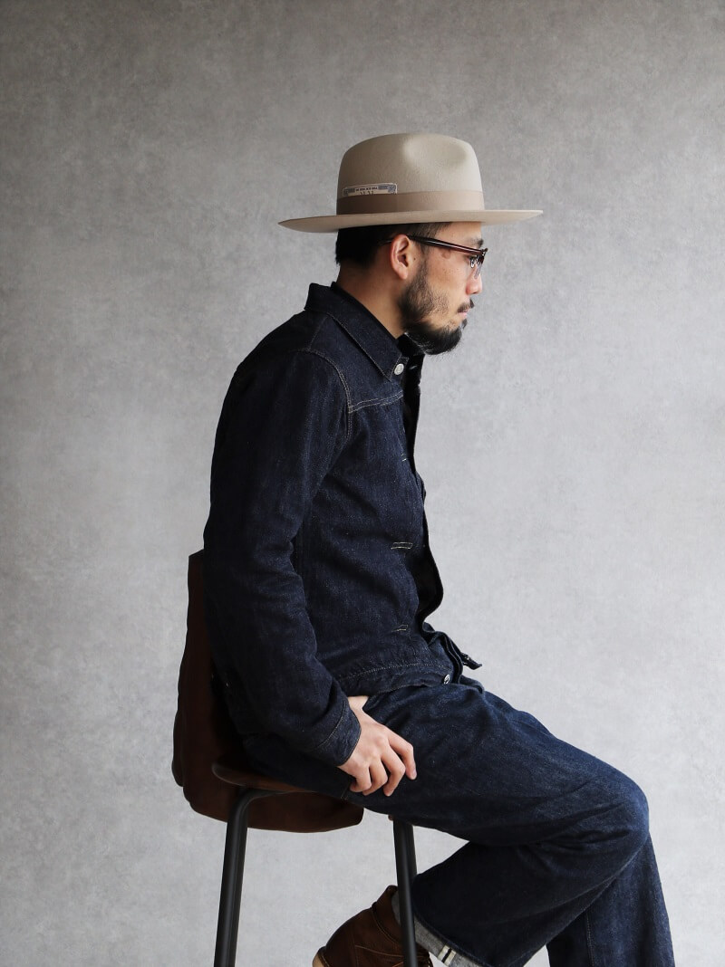 TCB jeans TCBジーンズ 2021AW 限定 Wool Lined Type 1 Jacket ウールブランケット付きデニムジャケット