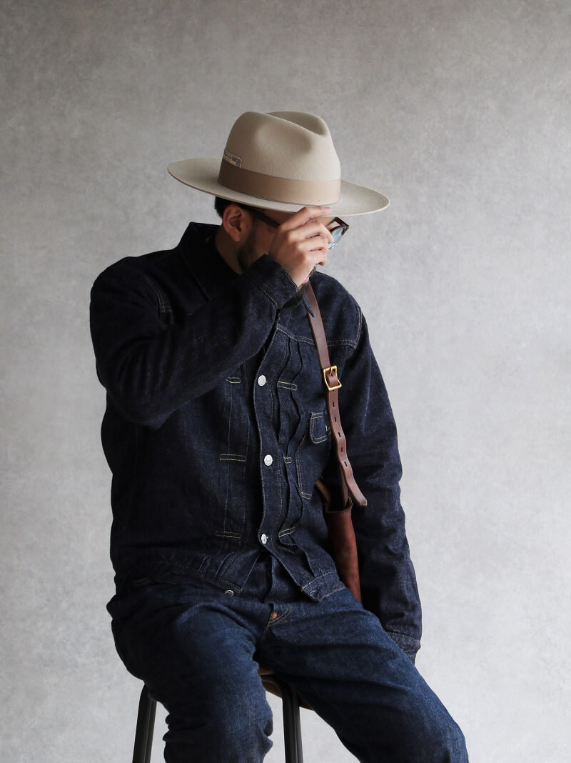 TCB jeans TCBジーンズ 2021AW 限定 Wool Lined Type 1 Jacket ウールブランケット付きデニムジャケット