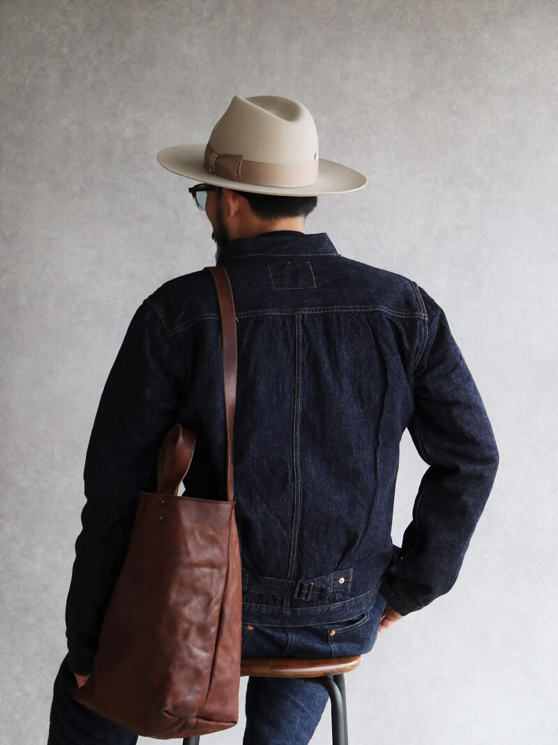 TCB jeans TCBジーンズ 2021AW 限定 Wool Lined Type 1 Jacket ウールブランケット付きデニムジャケット