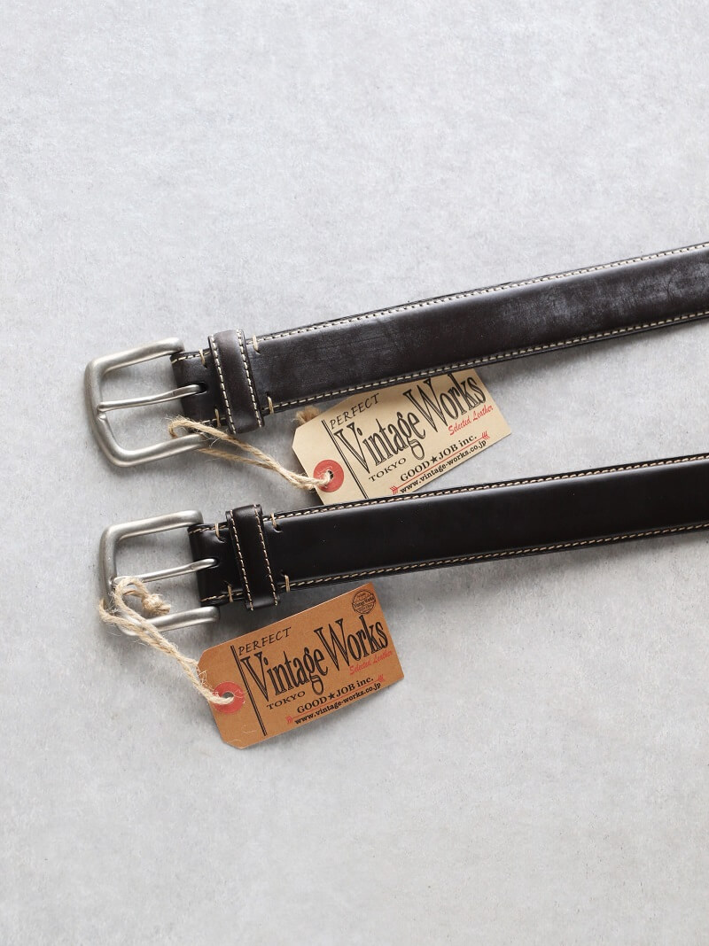 Vintage Works ヴィンテージワークス Leather belt 5Hole 5ホール ブライドルレザーベルト DH5689