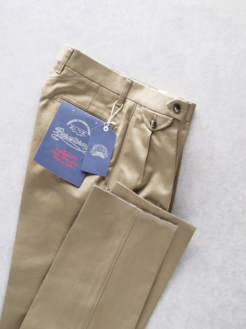 BARNSTORMER バーンストーマー MACARTHUR2 2Tuck Trouser マッカーサー2 ツータック トラウザー 1945P