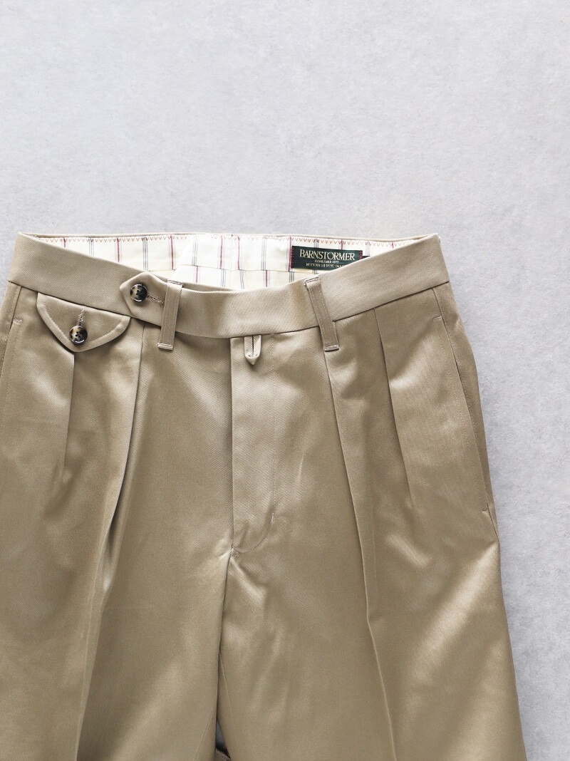 BARNSTORMER バーンストーマー MACARTHUR2 2Tuck Trouser マッカーサー2 ツータック トラウザー 1945P