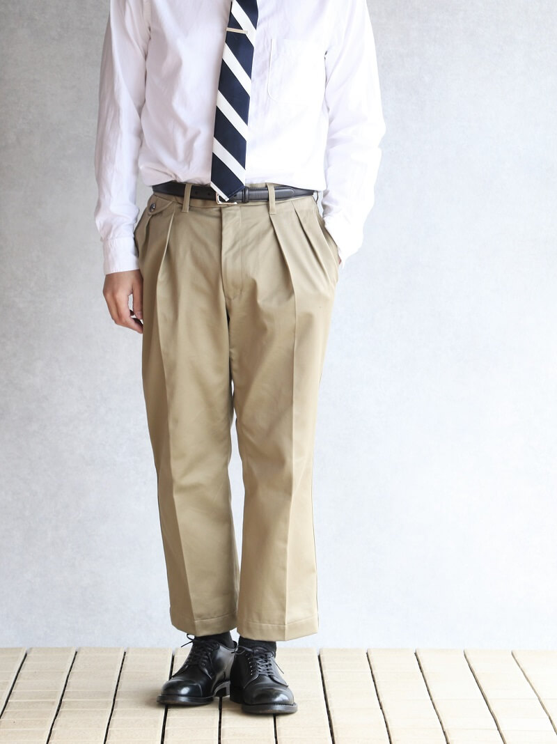 BARNSTORMER バーンストーマー MACARTHUR2 2Tuck Trouser マッカーサー2 ツータック トラウザー 1945P