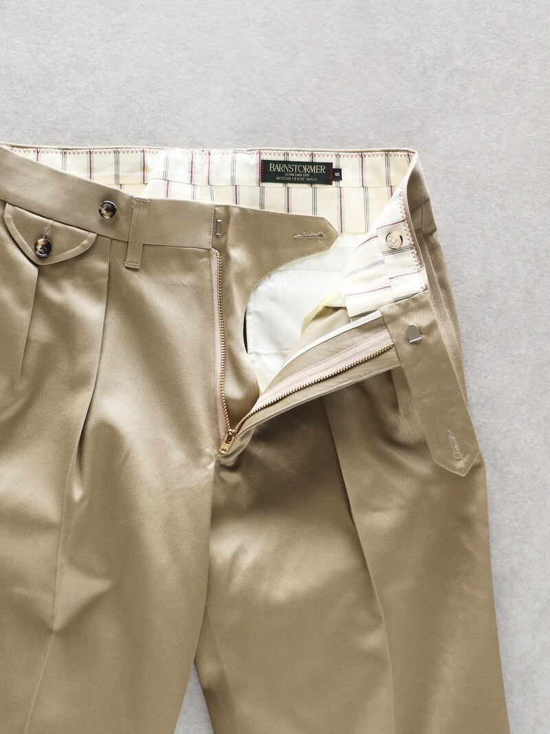 BARNSTORMER バーンストーマー MACARTHUR2 2Tuck Trouser マッカーサー2 ツータック トラウザー 1945P