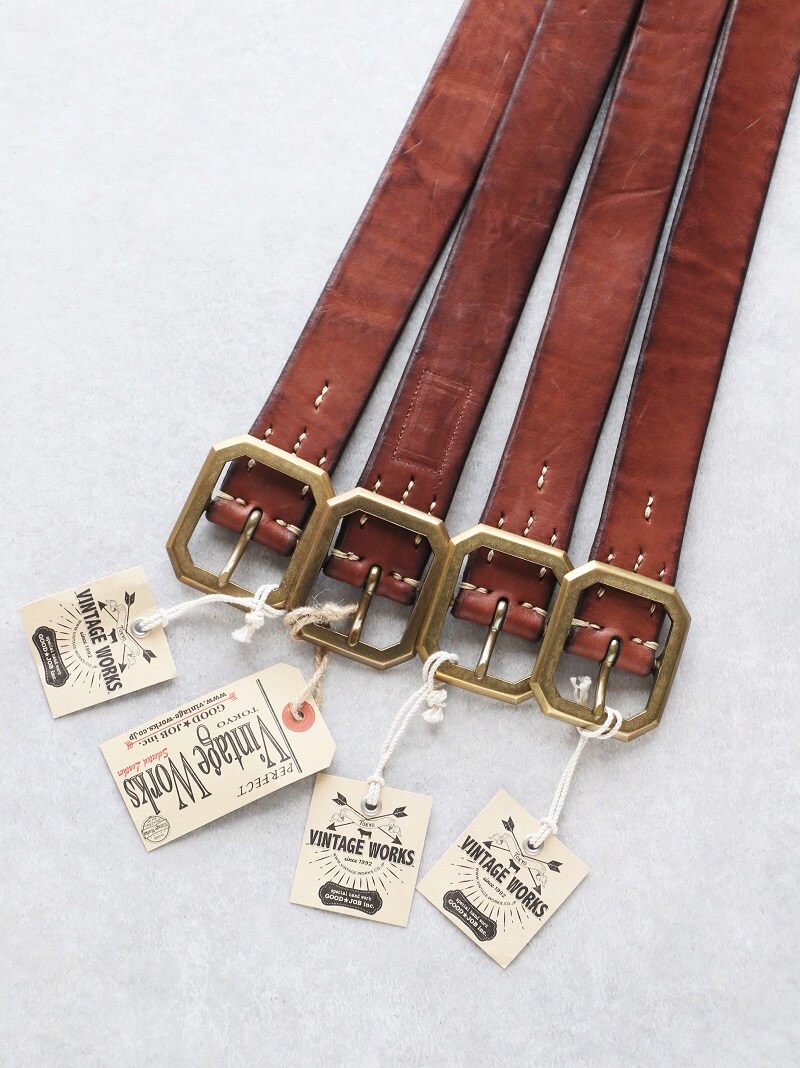 Vintage Works ヴィンテージワークス Leather belt 5Hole レザーベルト 5ホール DH5684