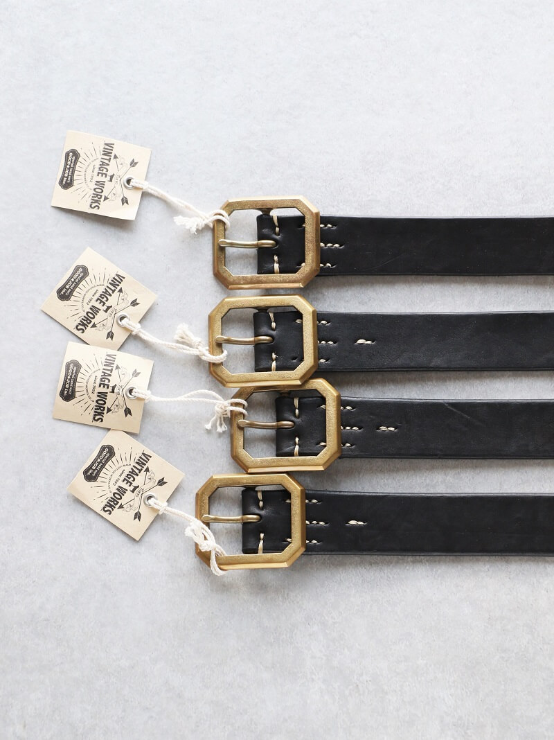Vintage Works ヴィンテージワークス Leather belt 5Hole レザーベルト 5ホール DH5684