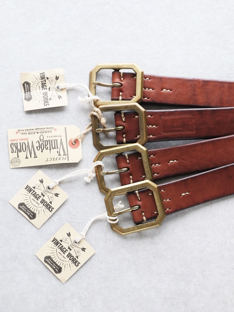 Vintage Works ヴィンテージワークス Leather belt 5Hole レザーベルト 5ホール DH5684