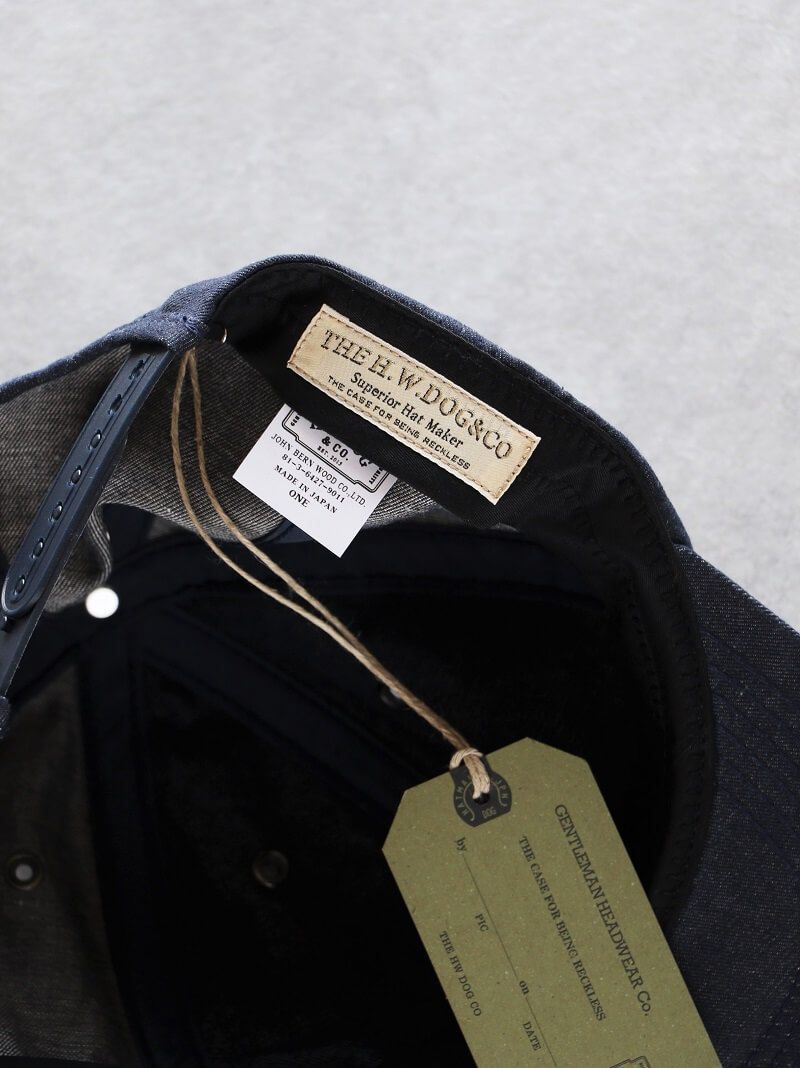 THE H.W.DOG&CO. ザ エイチ ダブリュー ドッグ アンド コー 6P OG CAP <br>オールドグローリーキャップ D-00658