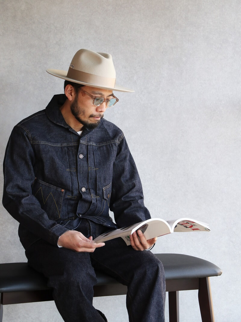 MISTER FREEDOM ミスターフリーダム RANCH BLOUSE 47/66 "TWIN-DENIM" EDITION ランチブラウス ツインデニム