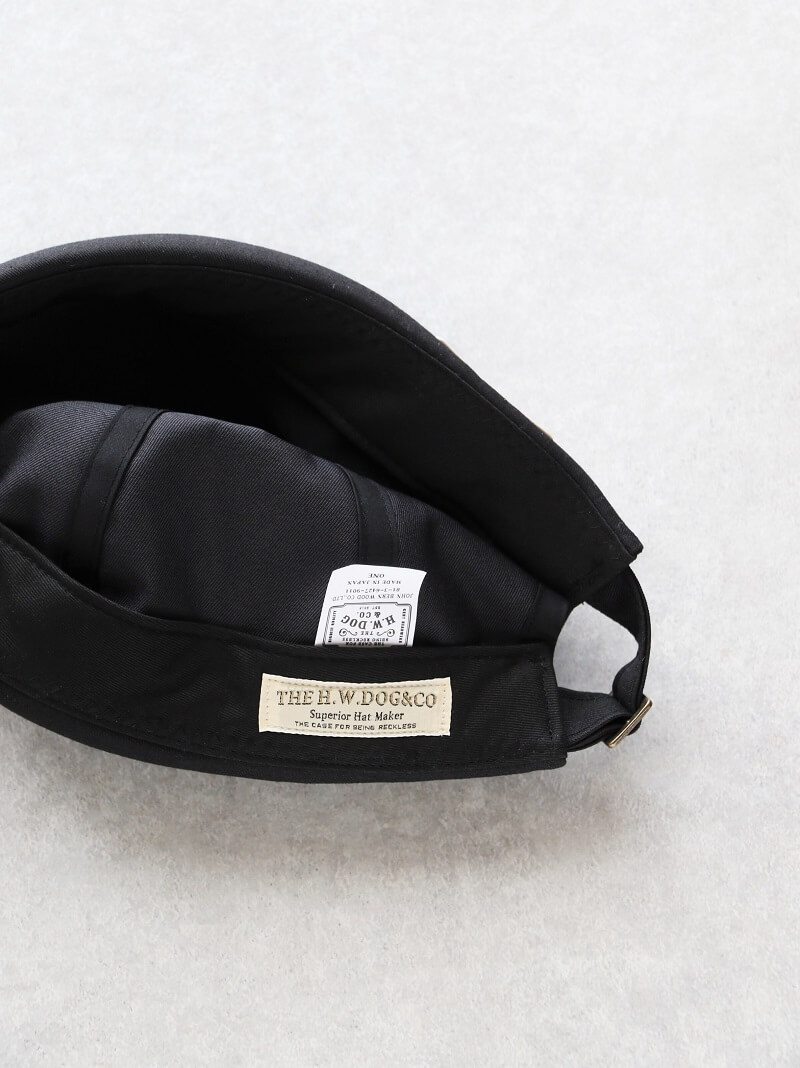 THE H.W.DOG&CO. ザ エイチ ダブリュー ドッグ アンド コー TC ROLL CAP ロールキャップ D-00652