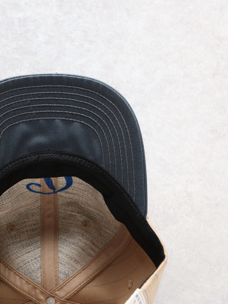 THE H.W.DOG&CO. ザ エイチ ダブリュー ドッグ アンド コー STRIPE BB CAP ストライプベースボールキャップ D-00657