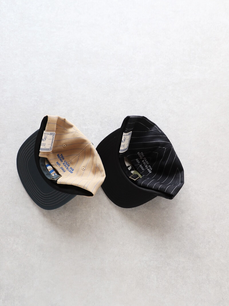 THE H.W.DOG&CO. ザ エイチ ダブリュー ドッグ アンド コー STRIPE BB CAP ストライプベースボールキャップ D-00657