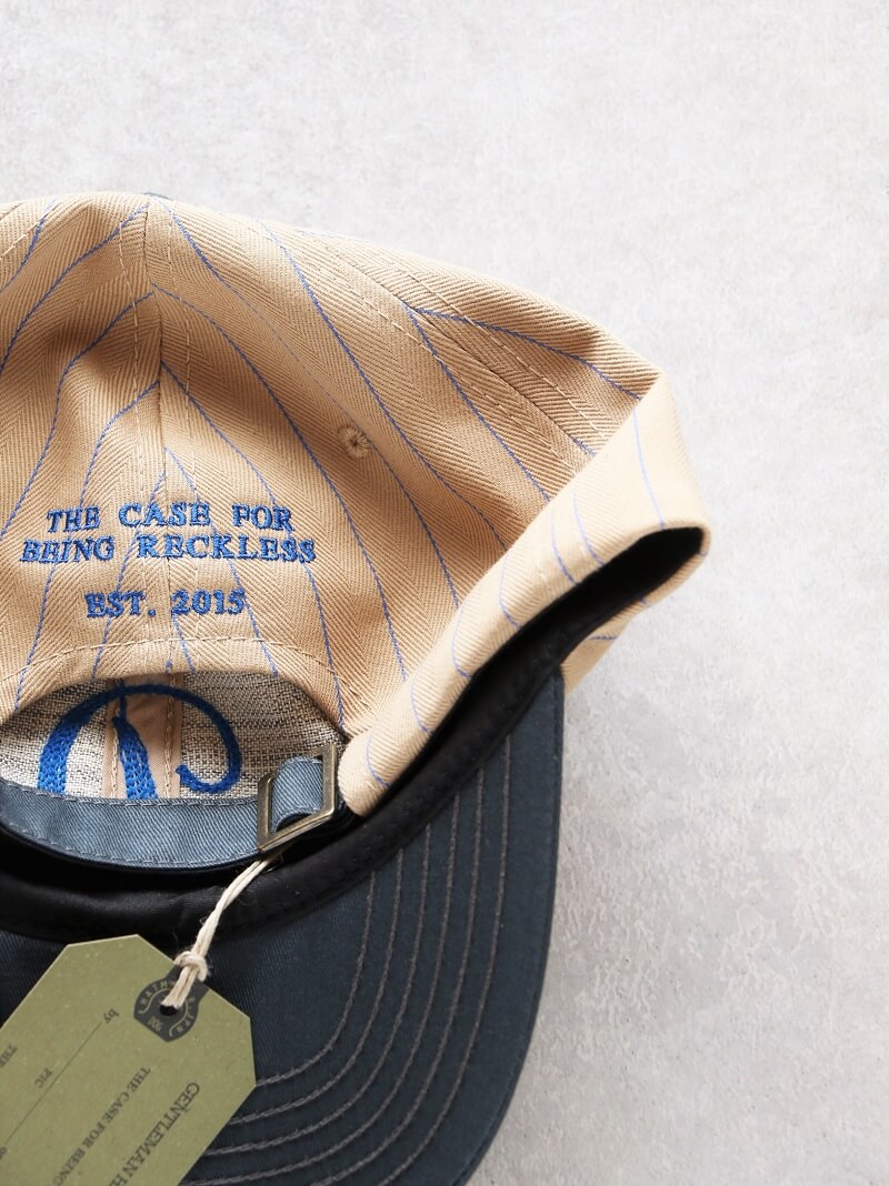 THE H.W.DOG&CO. ザ エイチ ダブリュー ドッグ アンド コー STRIPE BB CAP ストライプベースボールキャップ D-00657