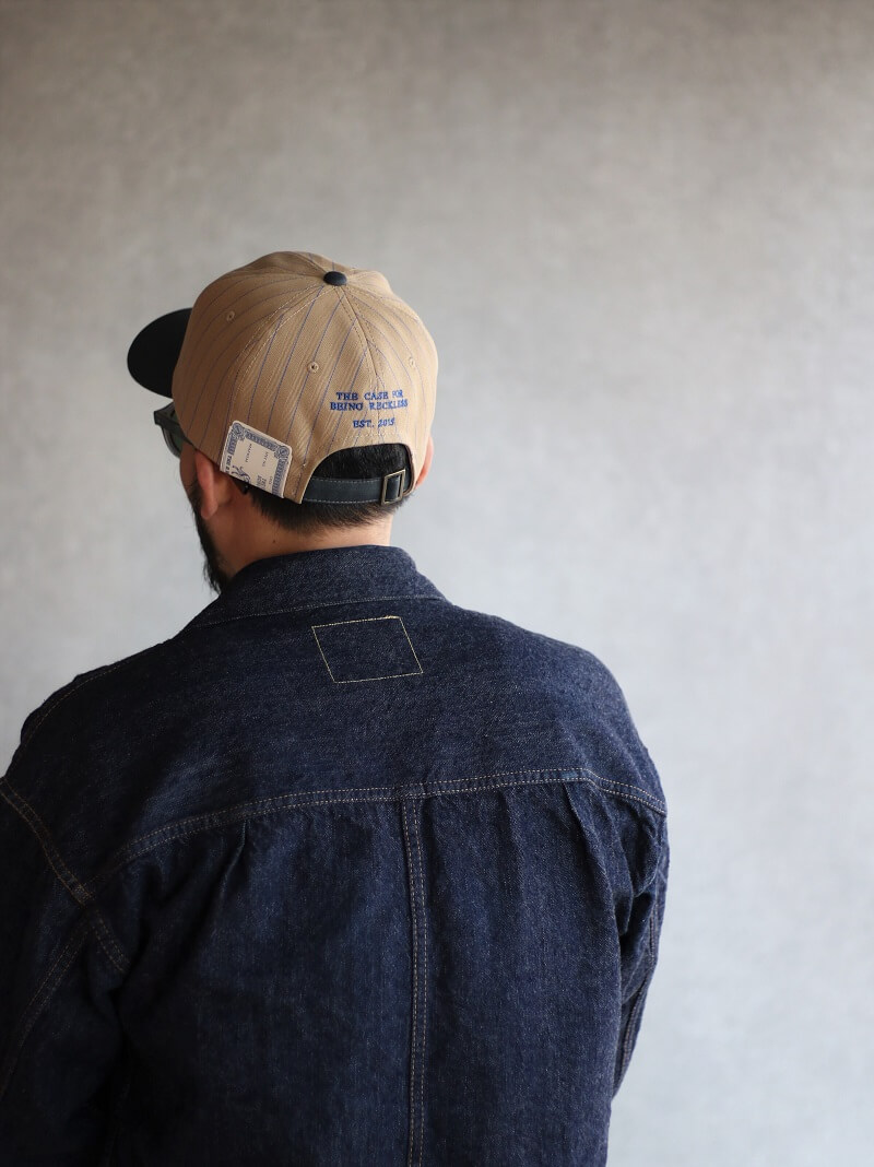 THE H.W.DOG&CO. ザ エイチ ダブリュー ドッグ アンド コー STRIPE BB CAP ストライプベースボールキャップ D-00657