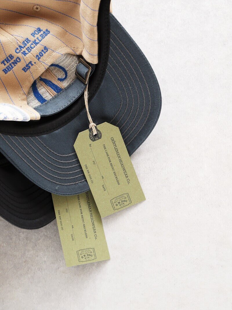 THE H.W.DOG&CO. ザ エイチ ダブリュー ドッグ アンド コー STRIPE BB CAP ストライプベースボールキャップ D-00657