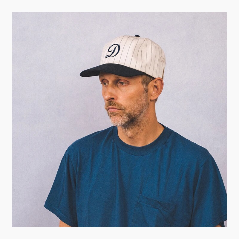 THE H.W.DOG&CO. ザ エイチ ダブリュー ドッグ アンド コー STRIPE BB CAP ストライプベースボールキャップ D-00657