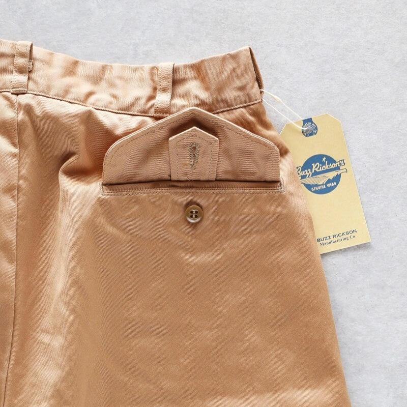 Buzz Rickson's バズリクソンズ SHORTS MEN'S COTTON  UNIFORM TWILL 8.2oz グルカショーツ BR52321