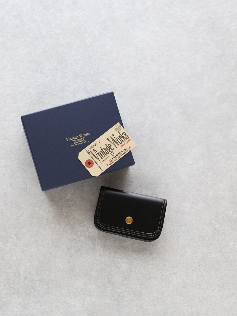 Vintage Works ヴィンテージワークス Leather Wallet クロムエクセルウォレット ブラック VWSW-09