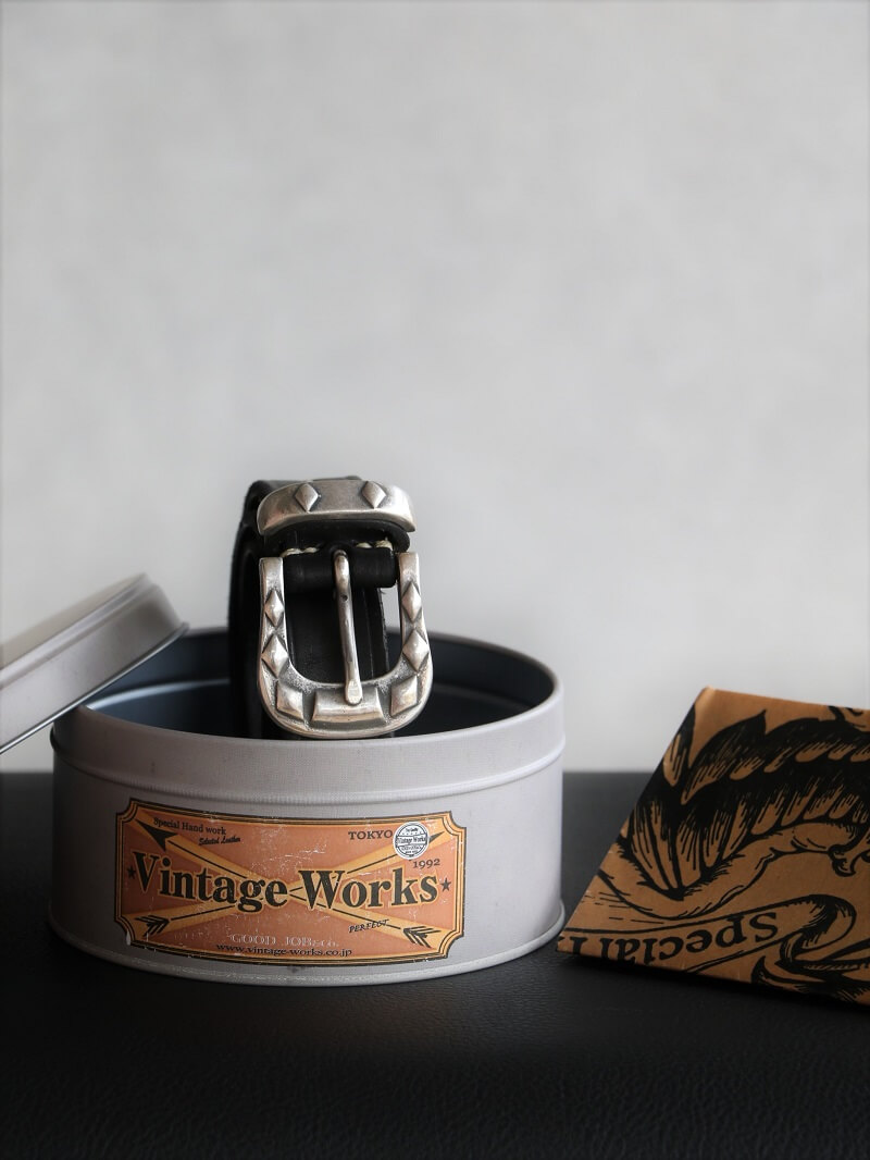 Vintage Works ヴィンテージワークス Leather belt 5Hole レザーベルト 5ホール DH5740