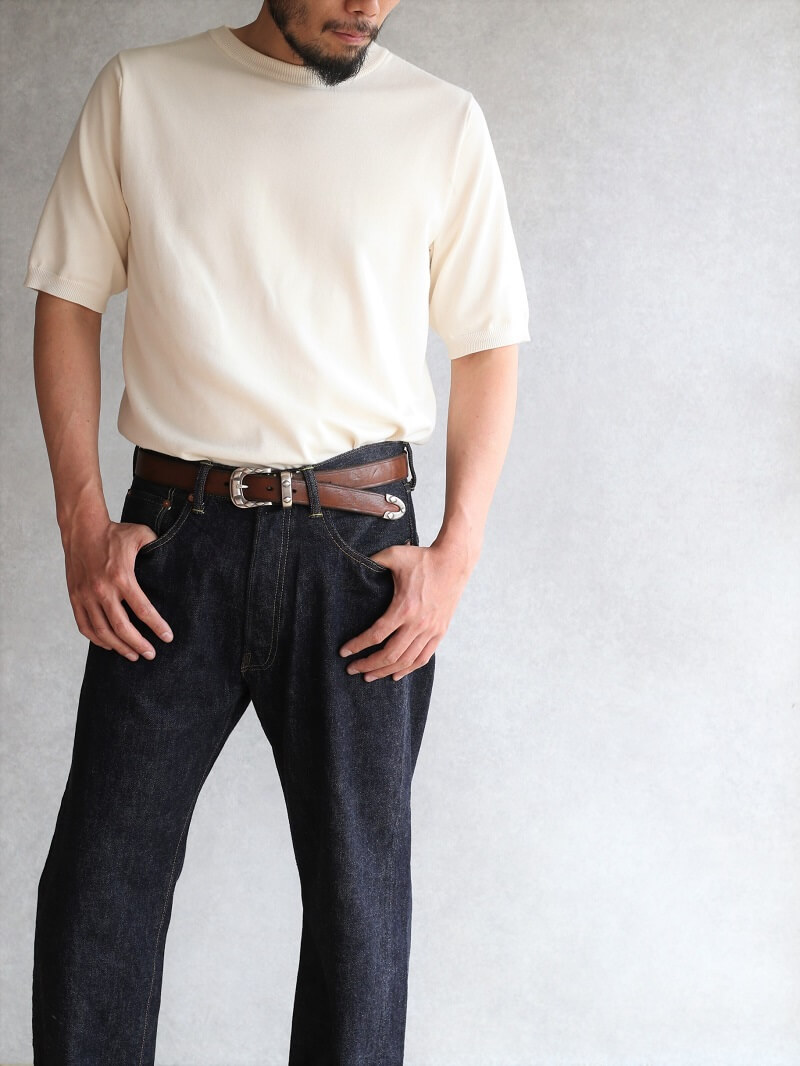 Vintage Works ヴィンテージワークス Leather belt 5Hole レザーベルト 5ホール DH5740