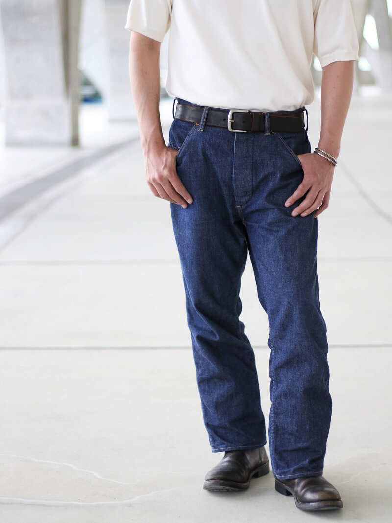 Vintage Works ヴィンテージワークス Leather belt 5Hole レザーベルト 5ホール 茶芯 DH5736