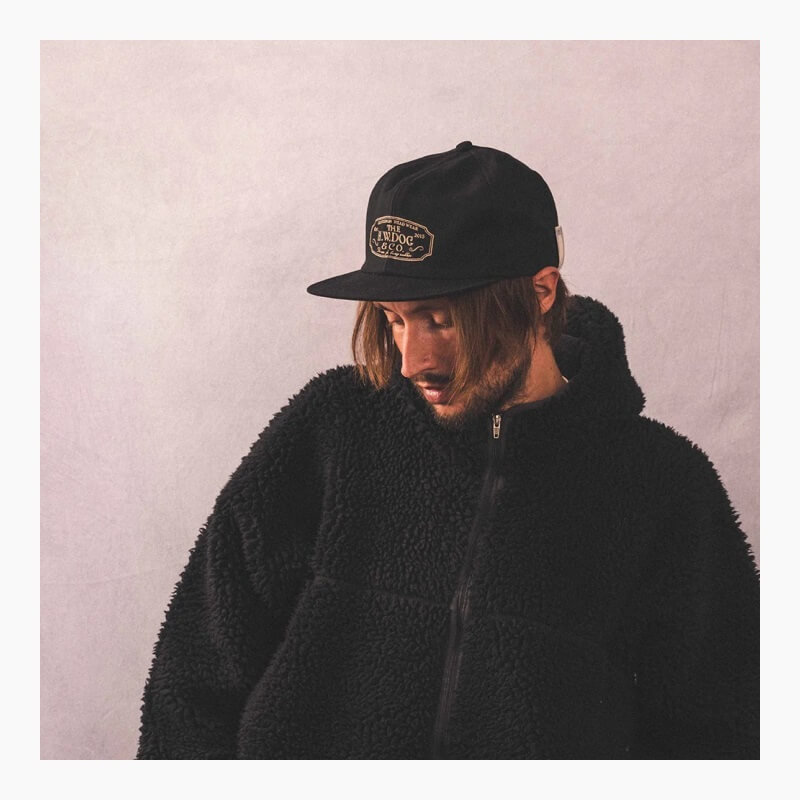 THE H.W.DOG&CO. ザ エイチ ダブリュー ドッグ アンド コー TRUCKER CAP トラッカーキャップ ブラック D-00004 