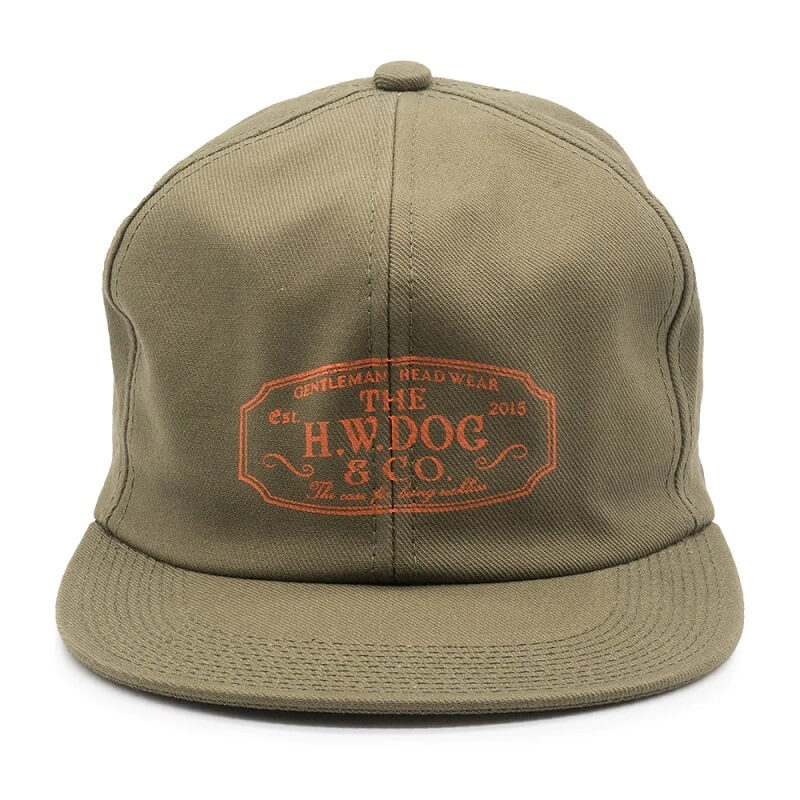 THE H.W.DOG&CO. ザ エイチ ダブリュー ドッグ アンド コー TRUCKER CAP トラッカーキャップ ブラック D-00004 