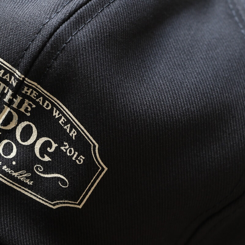 THE H.W.DOG&CO. ザ エイチ ダブリュー ドッグ アンド コー TRUCKER CAP トラッカーキャップ ブラック D-00004 