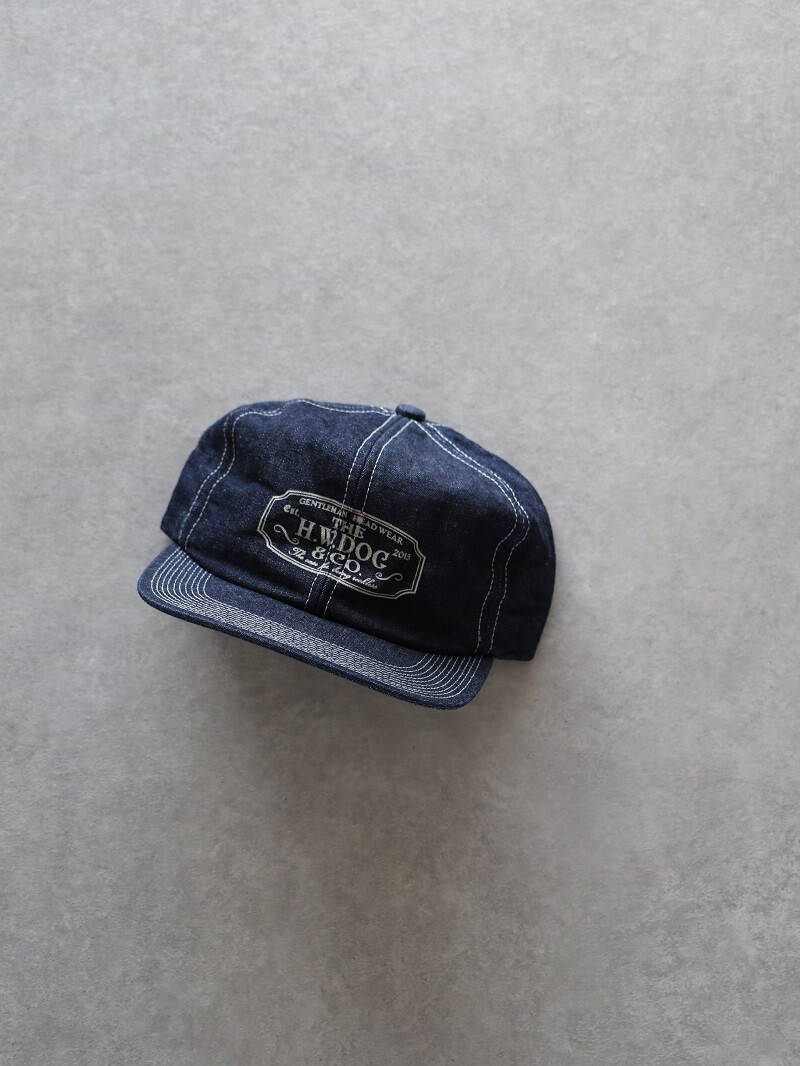 THE H.W.DOG&CO. ザ エイチ ダブリュー ドッグ アンド コー TRUCKER CAP-D トラッカーキャップ デニム D-00004-D
