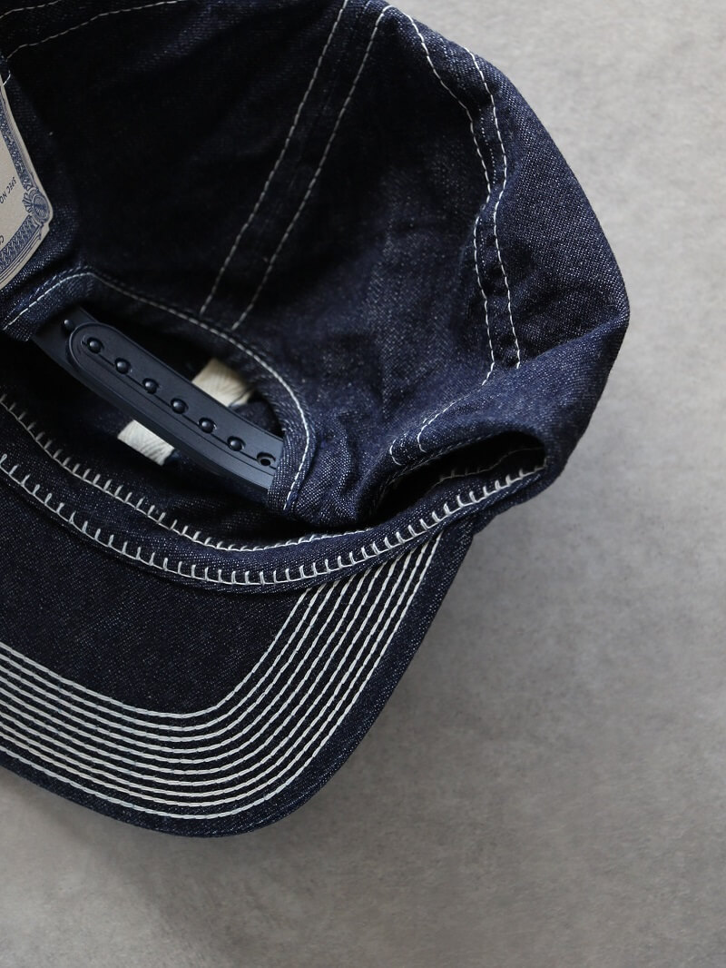 THE H.W.DOG&CO. ザ エイチ ダブリュー ドッグ アンド コー TRUCKER CAP-D トラッカーキャップ デニム D-00004-D