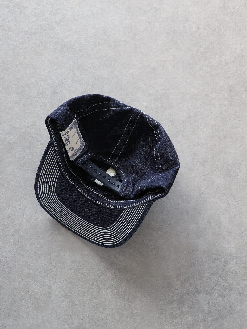 THE H.W.DOG&CO. ザ エイチ ダブリュー ドッグ アンド コー TRUCKER CAP-D トラッカーキャップ デニム D-00004-D