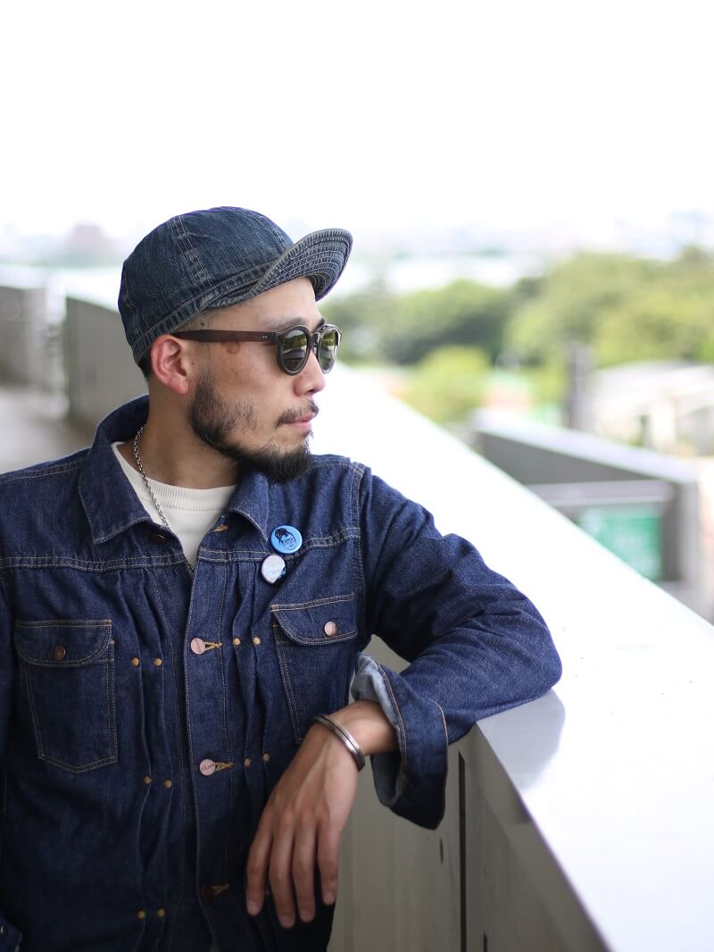 Buzz Rickson's バズリクソンズ DENIM ARMY CAP デニムアーミーキャップ