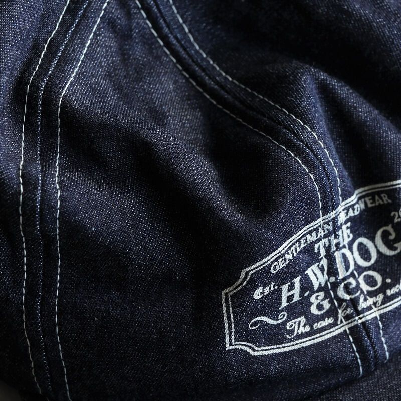 THE H.W.DOG&CO. ザ エイチ ダブリュー ドッグ アンド コー TRUCKER CAP-D トラッカーキャップ デニム D-00004-D