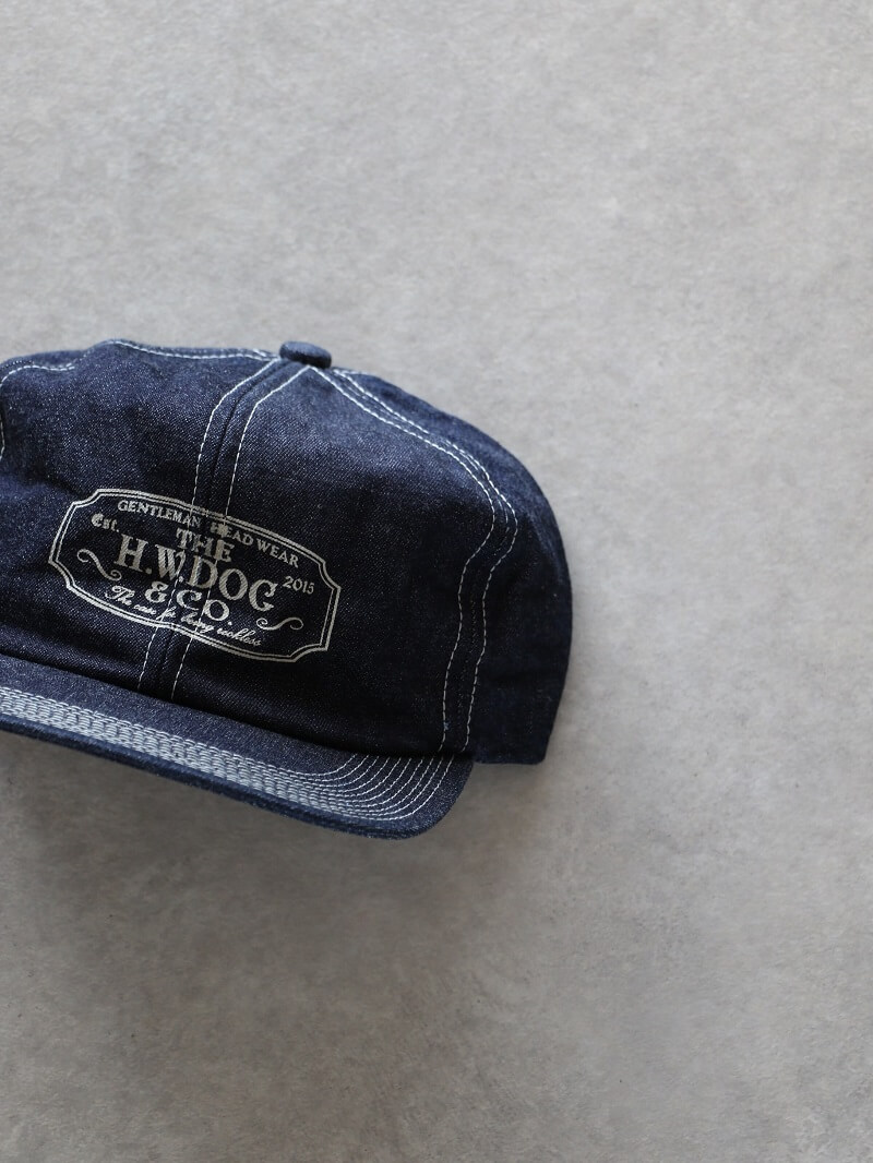 THE H.W.DOG&CO. ザ エイチ ダブリュー ドッグ アンド コー TRUCKER CAP-D トラッカーキャップ デニム D-00004-D