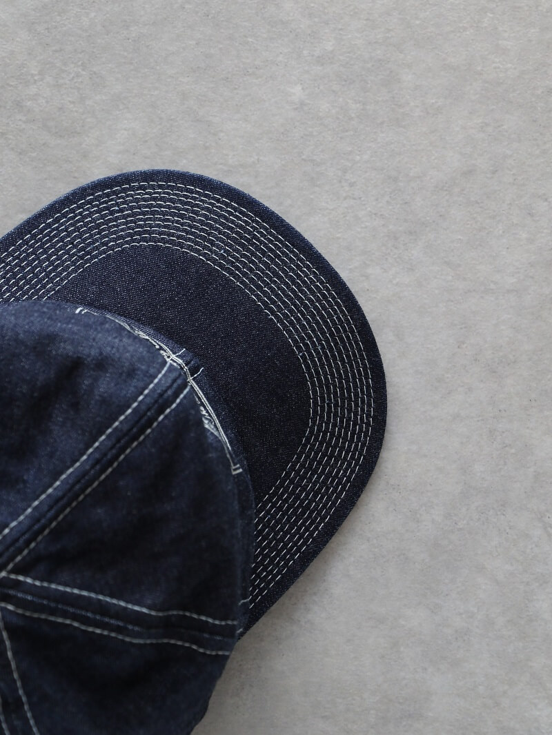 THE H.W.DOG&CO. ザ エイチ ダブリュー ドッグ アンド コー TRUCKER CAP-D トラッカーキャップ デニム D-00004-D