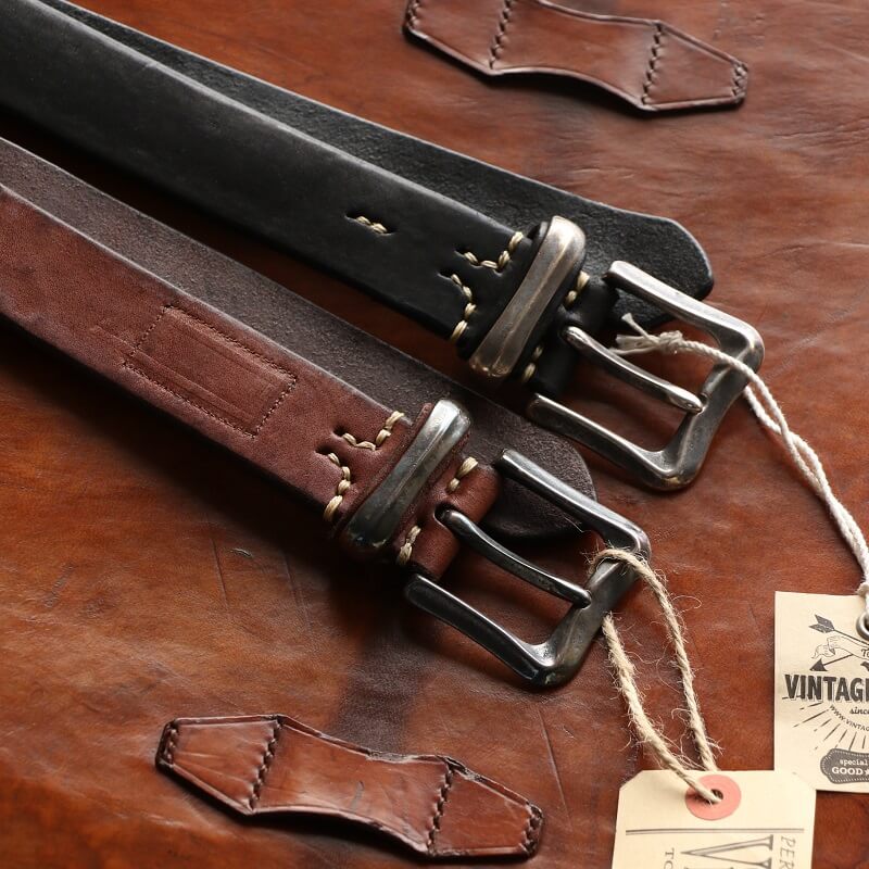 Vintage Works ヴィンテージワークス Leather belt 5Hole レザーベルト 5ホール DH5675