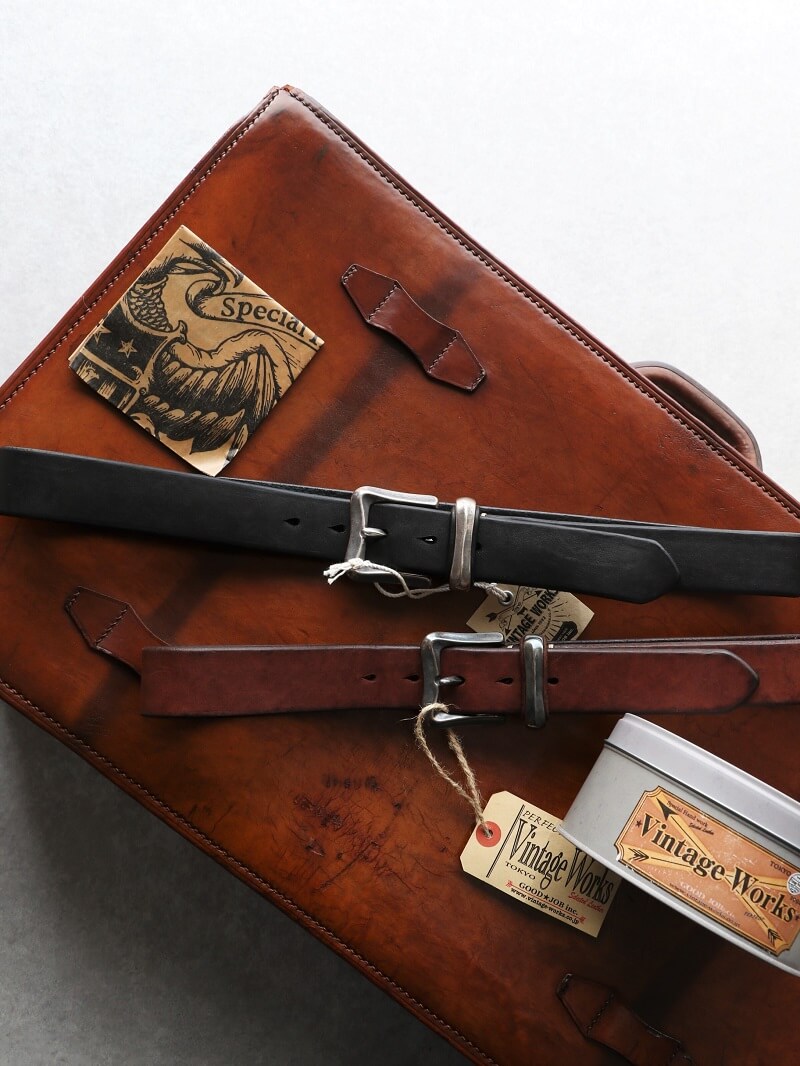 Vintage Works ヴィンテージワークス Leather belt 5Hole レザーベルト 5ホール DH5675