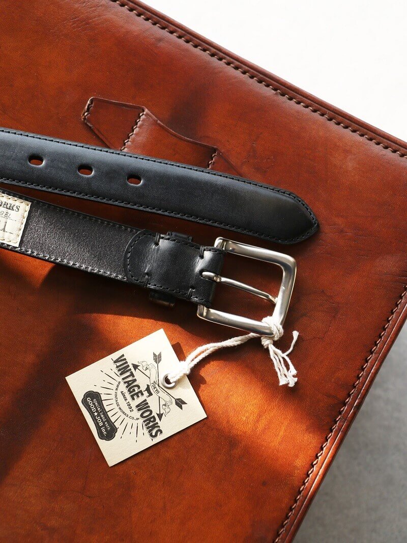 Vintage Works ヴィンテージワークス Leather belt 5Hole レザーベルト