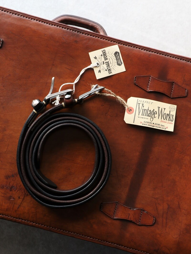 Vintage Works ヴィンテージワークス Leather belt 5Hole レザーベルト 5ホール DH5675