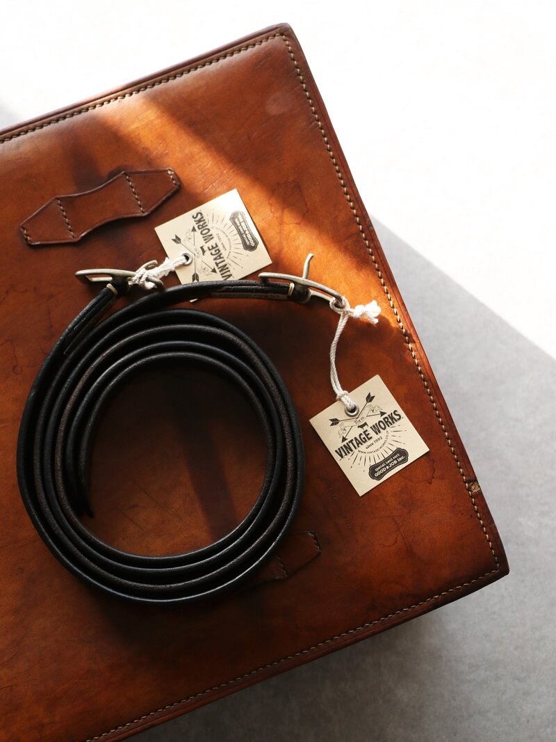 Vintage Works ヴィンテージワークス Leather belt 5Hole レザーベルト 5ホール DH5697