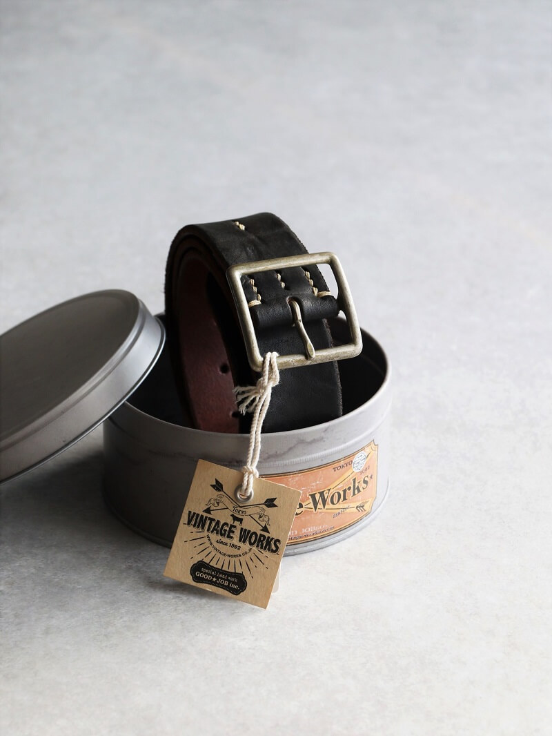 Vintage Works ヴィンテージワークス Leather belt 5Hole レザーベルト