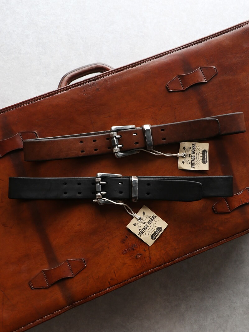 Vintage Works ヴィンテージワークス Leather belt 7Hole レザーベルト 7ホール DH5669