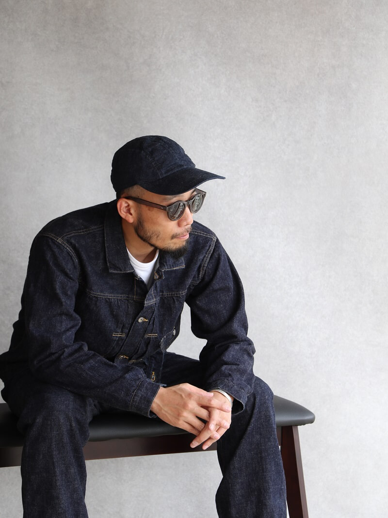 Buzz Rickson's バズリクソンズ U.S.NAVY TEST SAMPLE DENIM CAP テストサンプル デニムキャップ BR02696