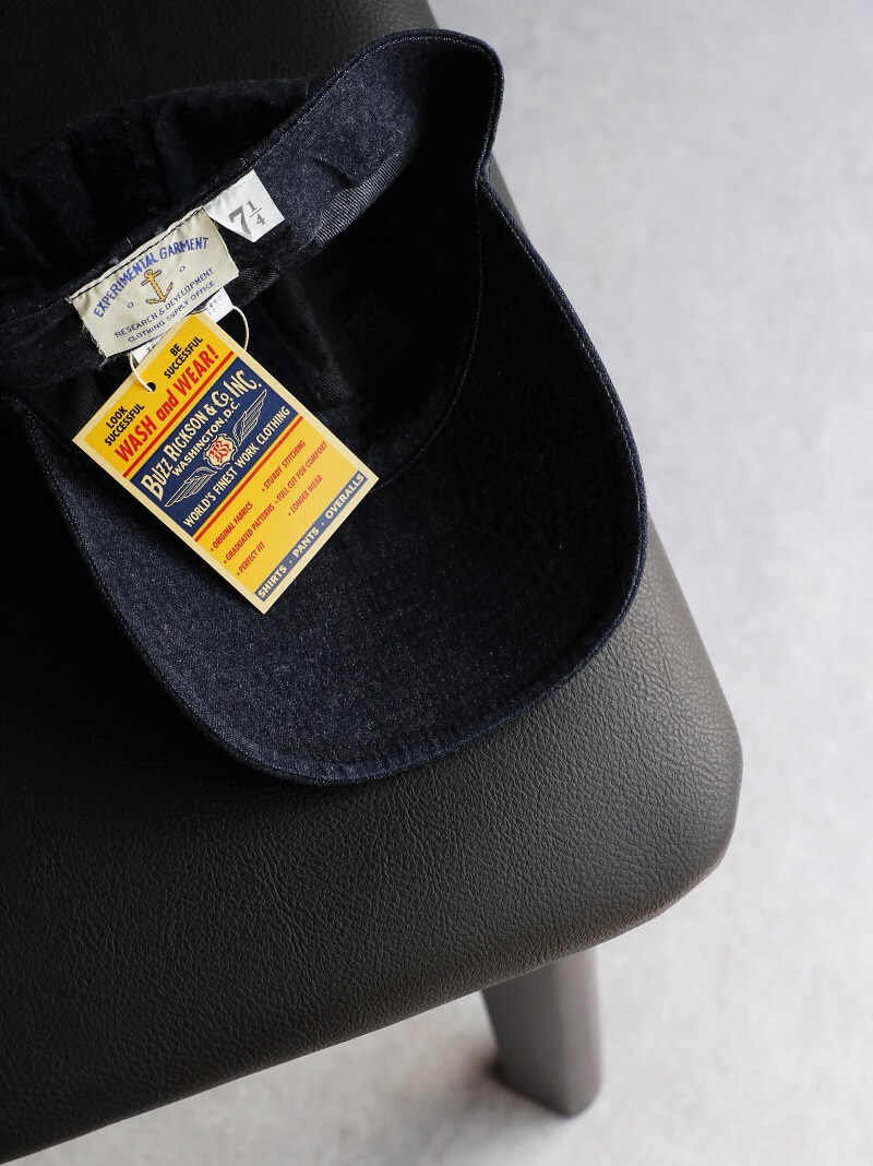 Buzz Rickson's バズリクソンズ U.S.NAVY TEST SAMPLE DENIM CAP テストサンプル デニムキャップ BR02696