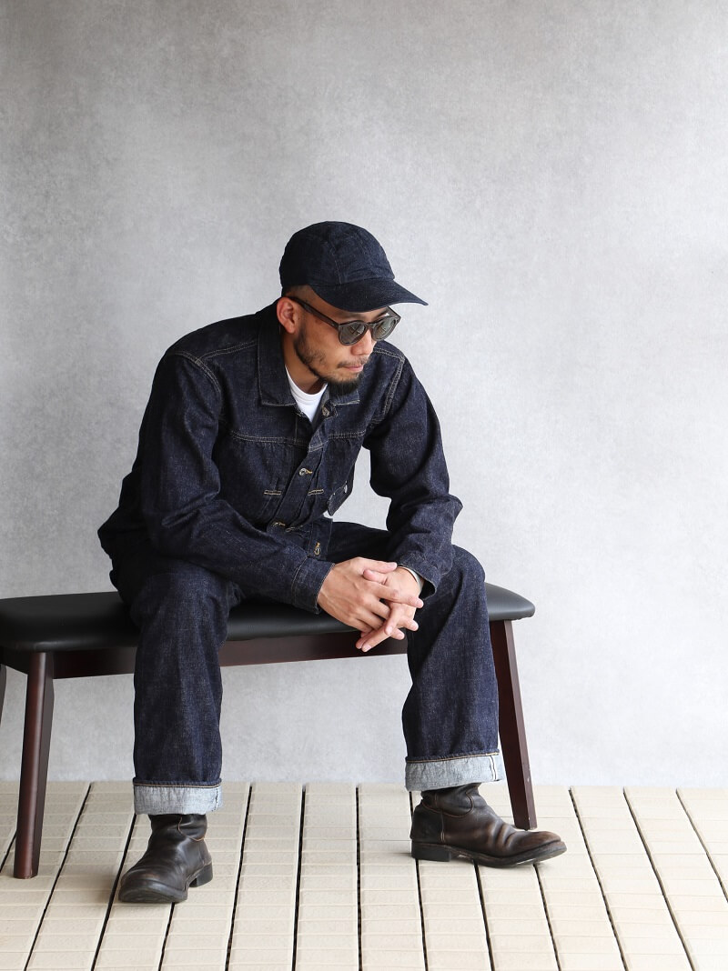 Buzz Rickson's バズリクソンズ U.S.NAVY TEST SAMPLE DENIM CAP テストサンプル デニムキャップ BR02696