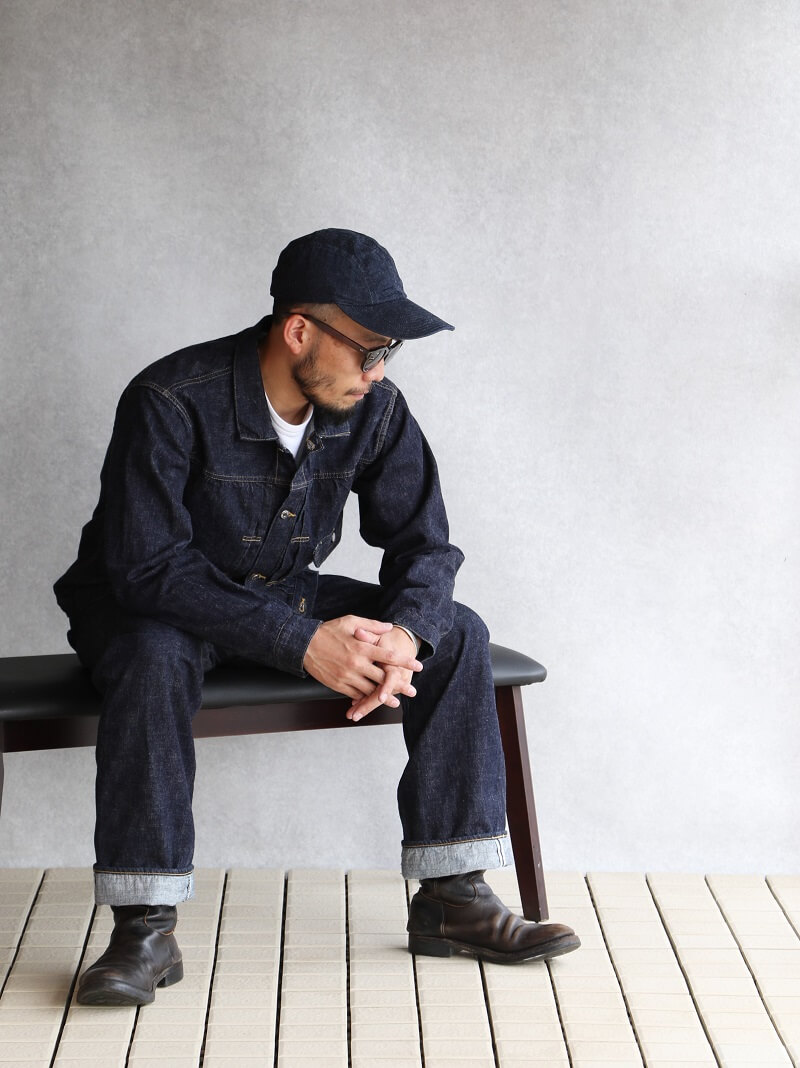 Buzz Rickson's バズリクソンズ U.S.NAVY TEST SAMPLE DENIM CAP テストサンプル デニムキャップ BR02696