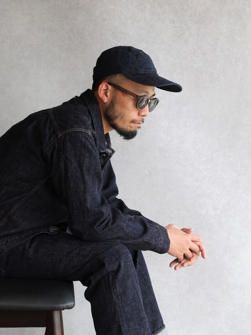 Buzz Rickson's バズリクソンズ U.S.NAVY TEST SAMPLE DENIM CAP テストサンプル デニムキャップ BR02696