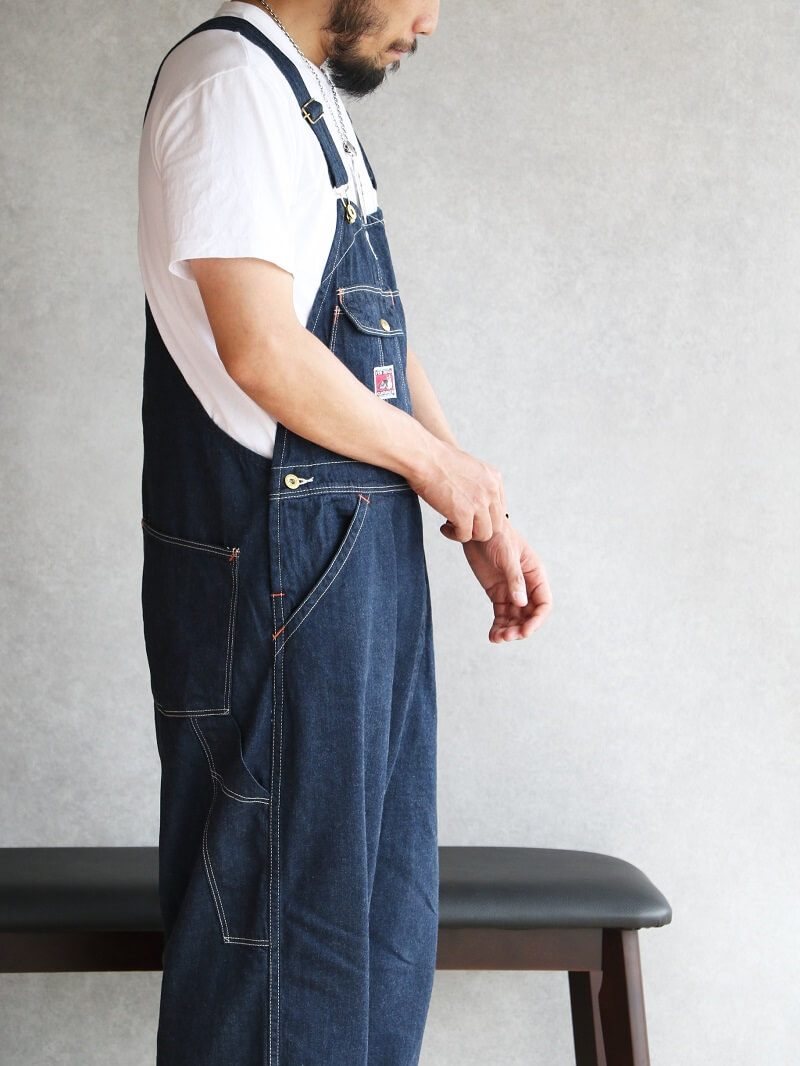 TCB jeans TCBジーンズ Wrecking Crew Pants デニムオーバーオール